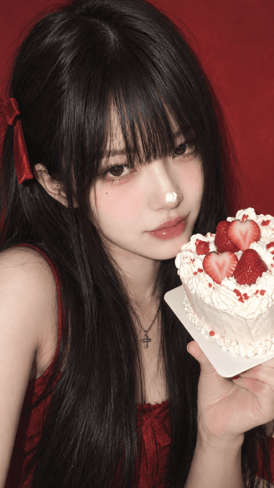 🎂 생일 포스터 RED CONCEPT #3